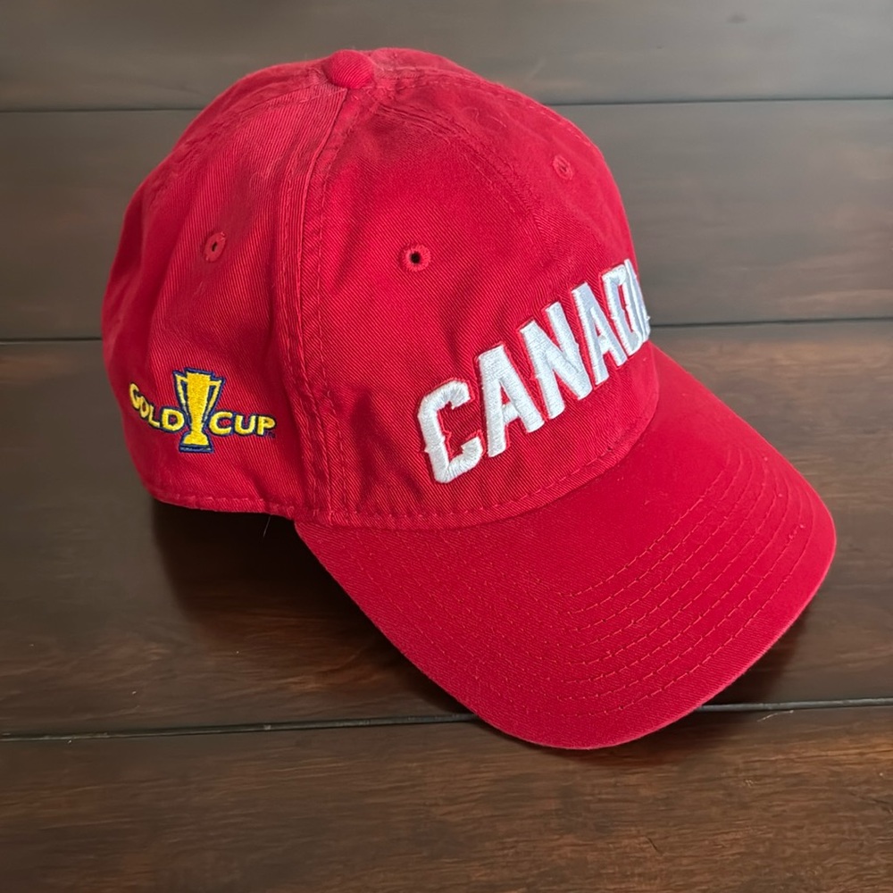 9Twenty Canada Gold Cup Cap Hockey Red